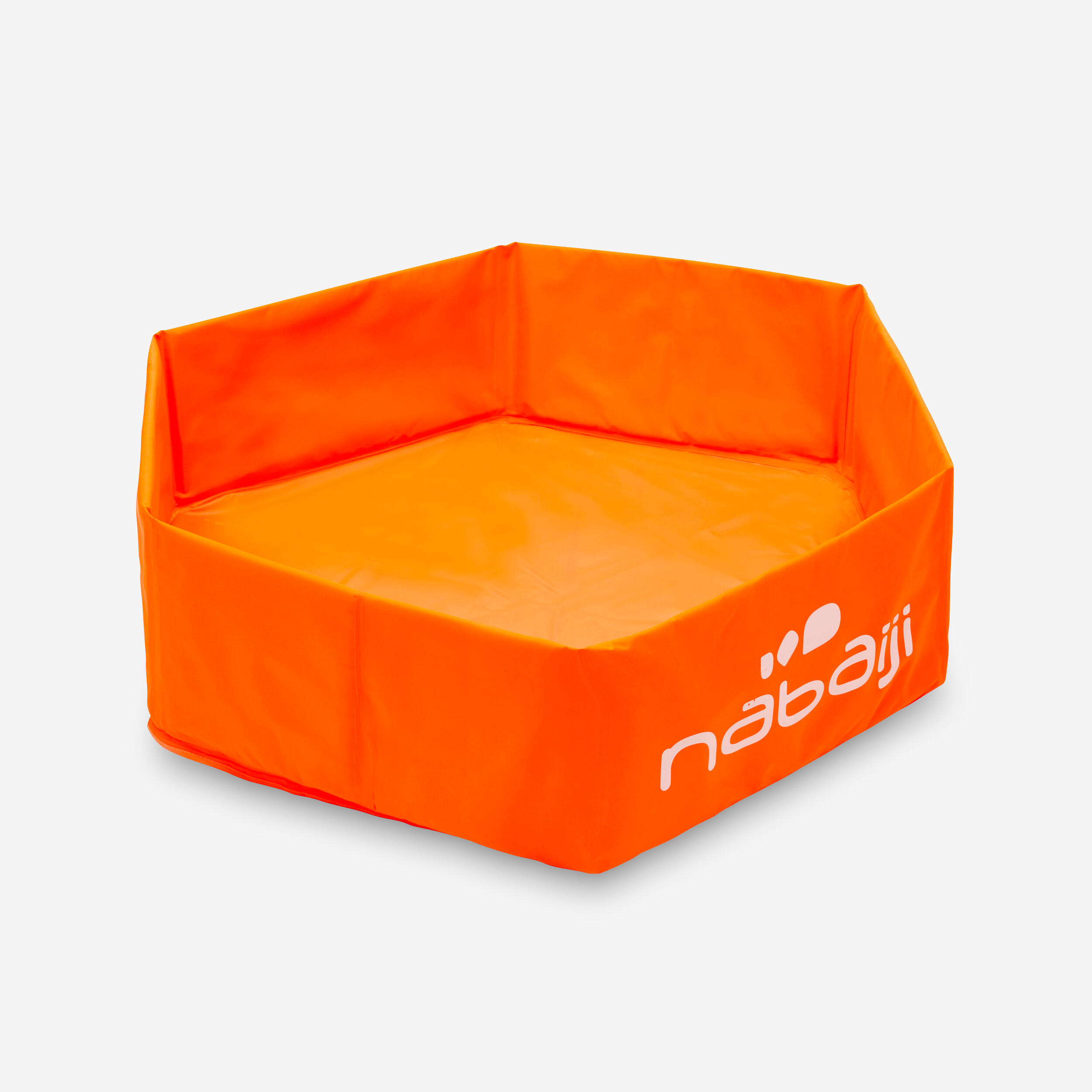 Nabaiji Planschbecken Tidipool Basic faltbar 65cm orange
