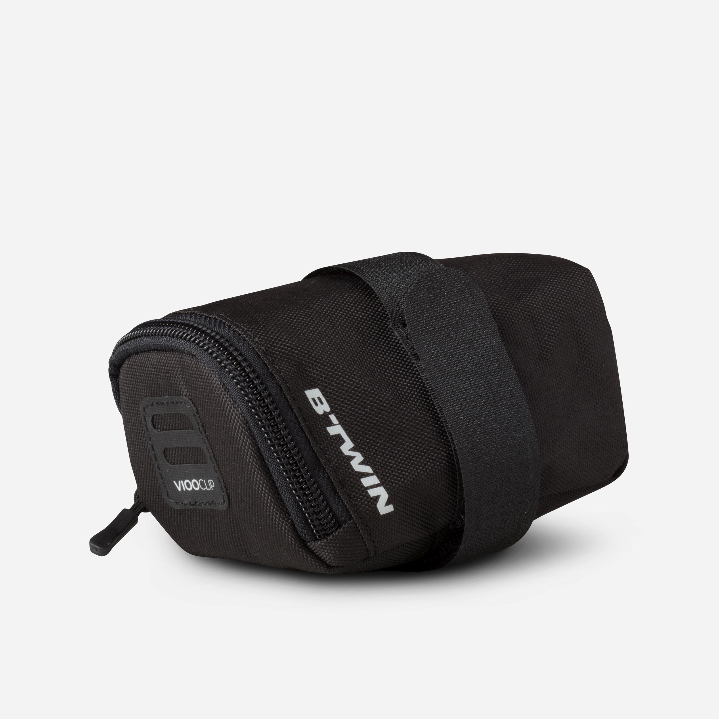 Triban Satteltasche 100 0,5 Liter schwarz