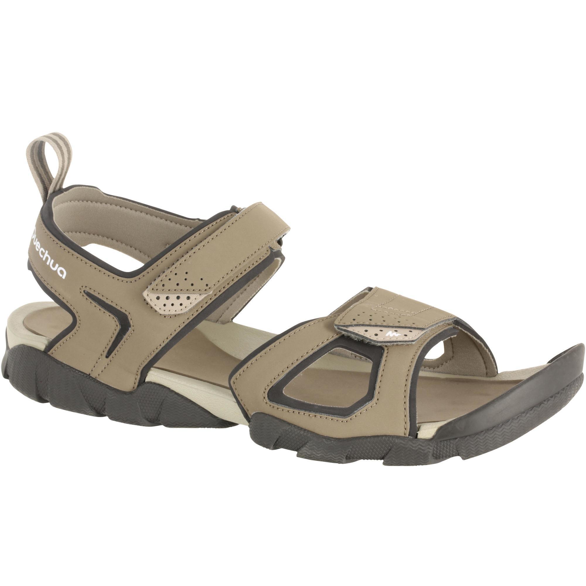 Quechua Trekkingsandalen NH100 Herren beige