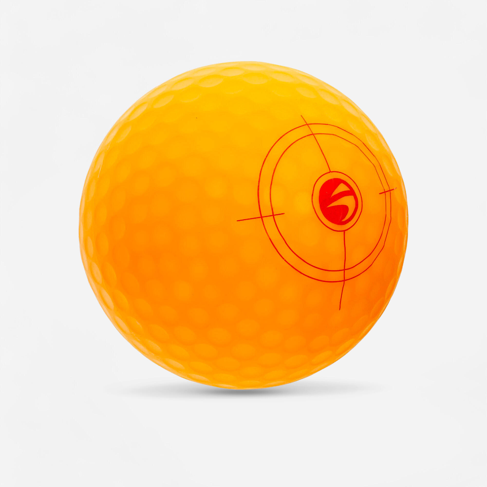 Inesis Golfball 500 aufblasbar Kinder orange