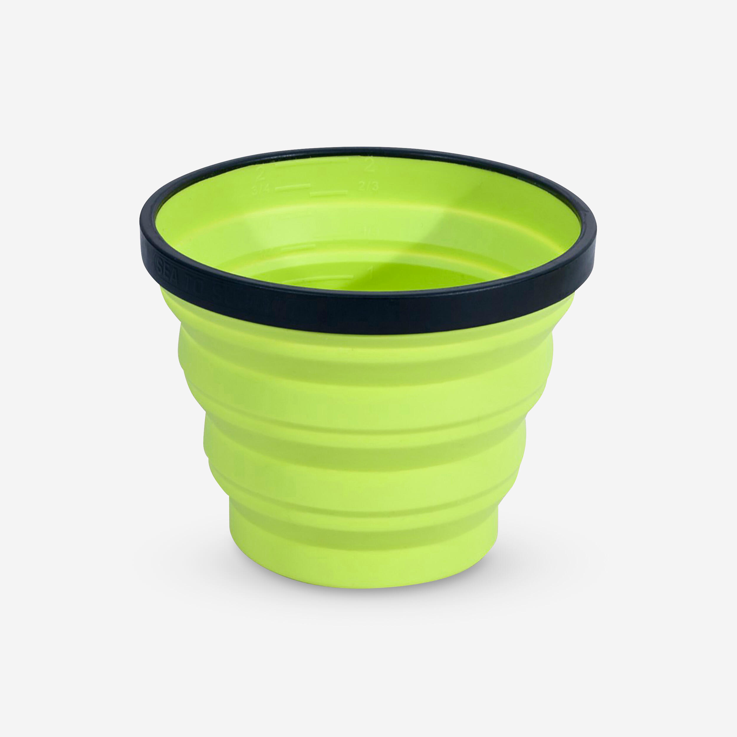 Nic Impex Campingbecher X-Cup faltbar 0,25 Liter grün