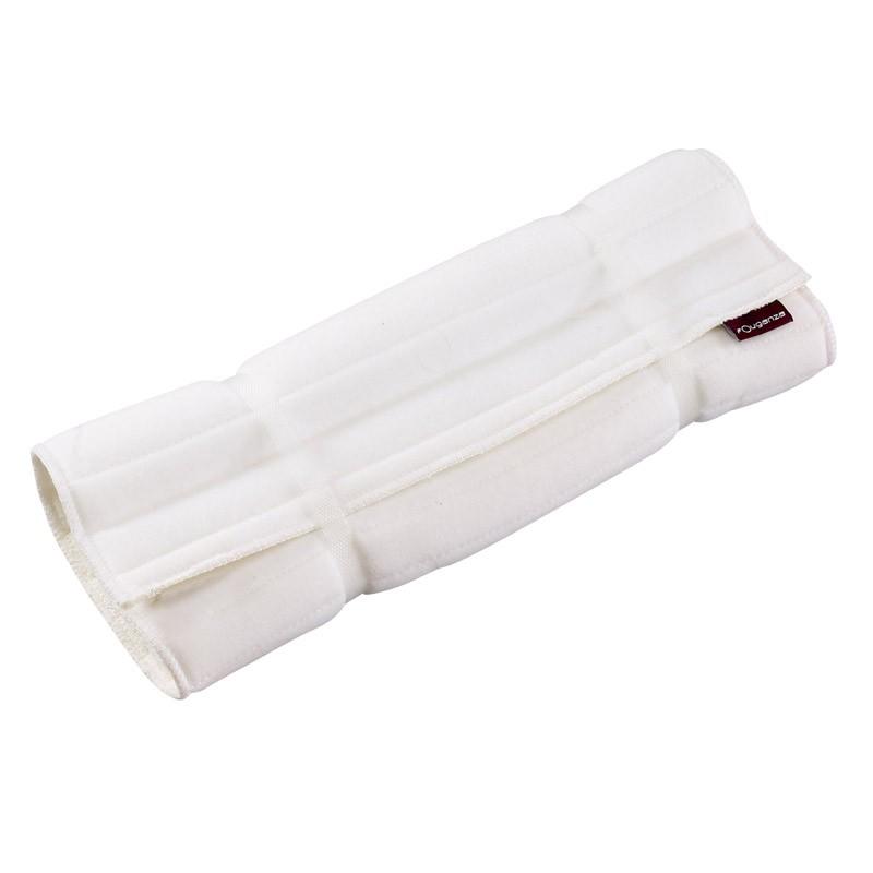 Fouganza Bandagierunterlage klein Pony/Pferd 2er-Set weiß