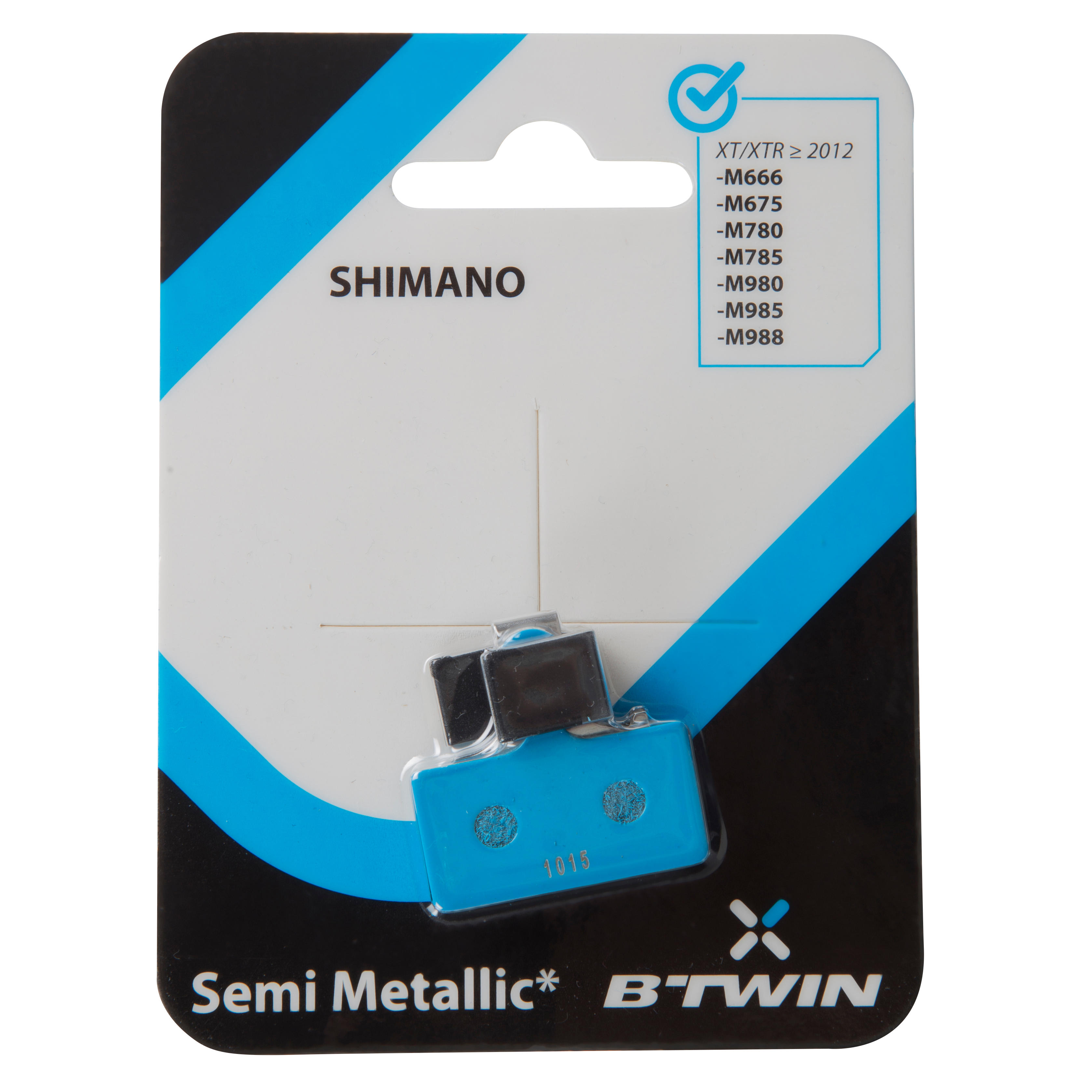 Decathlon Bremsbeläge Scheibenbremsen für Shimano Deore/SLX/XT/XTR nach 2012