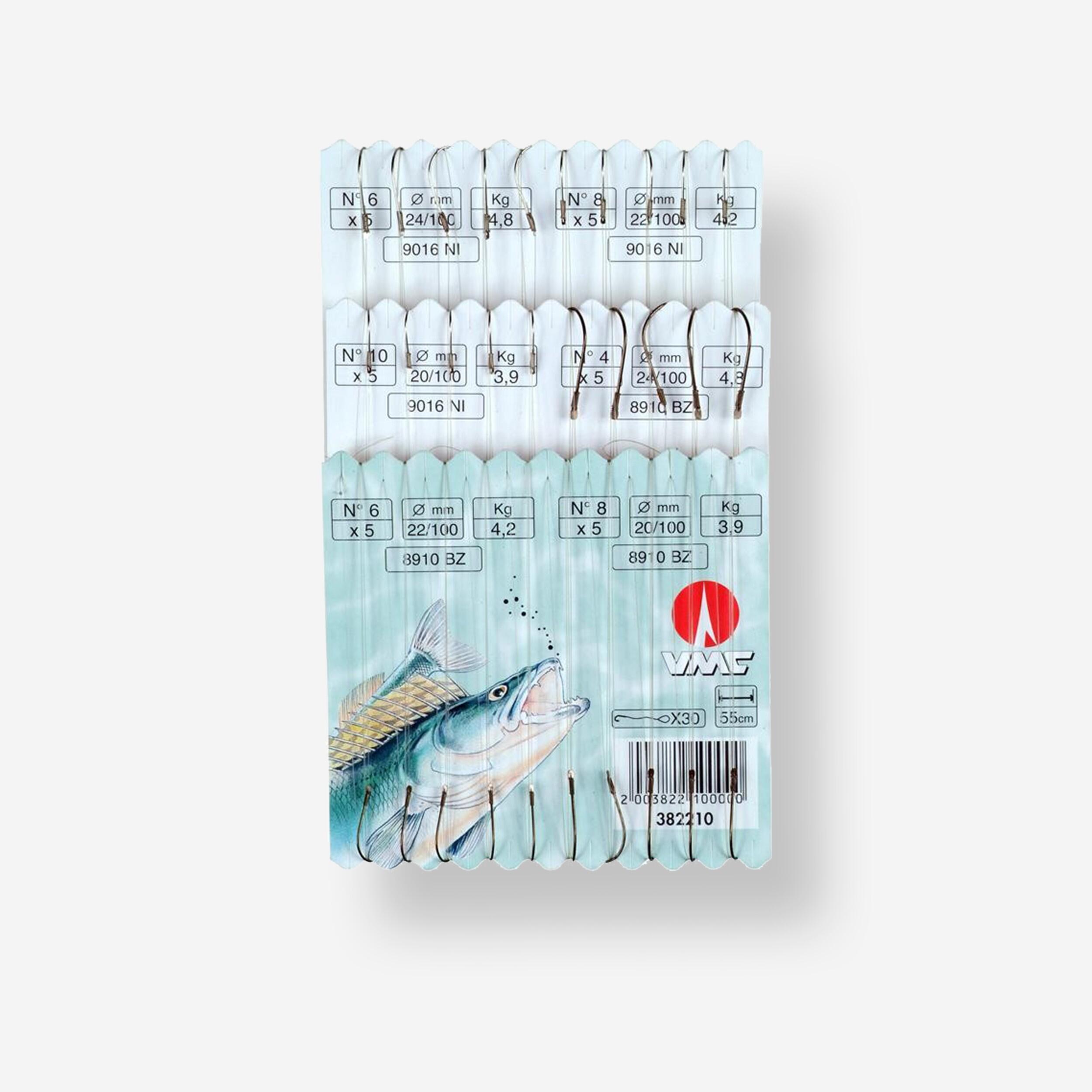 Water Queen Vorfachhakensortiment Naturköderangeln