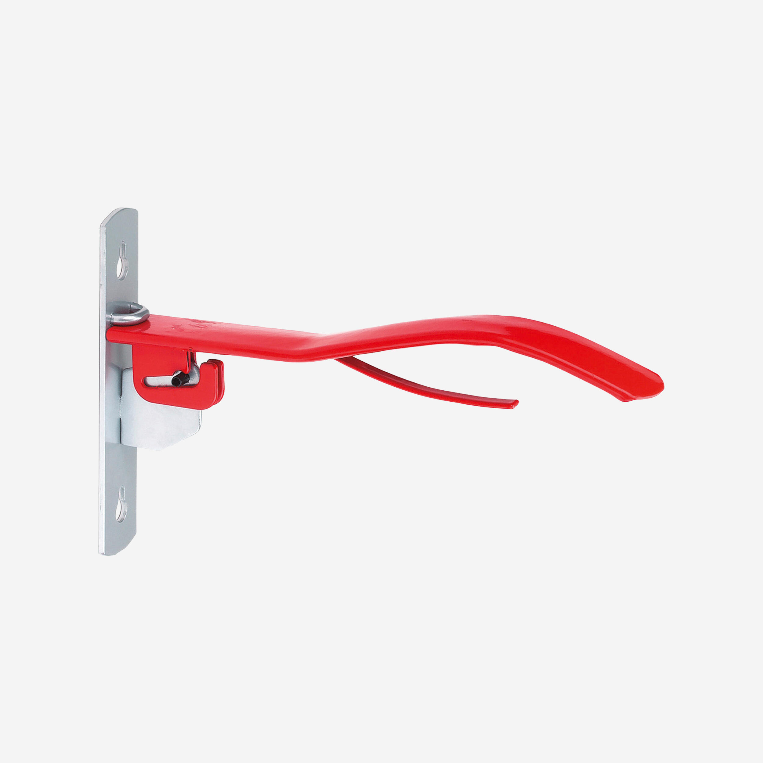 Kerbl Sattelhalter klappbar rot