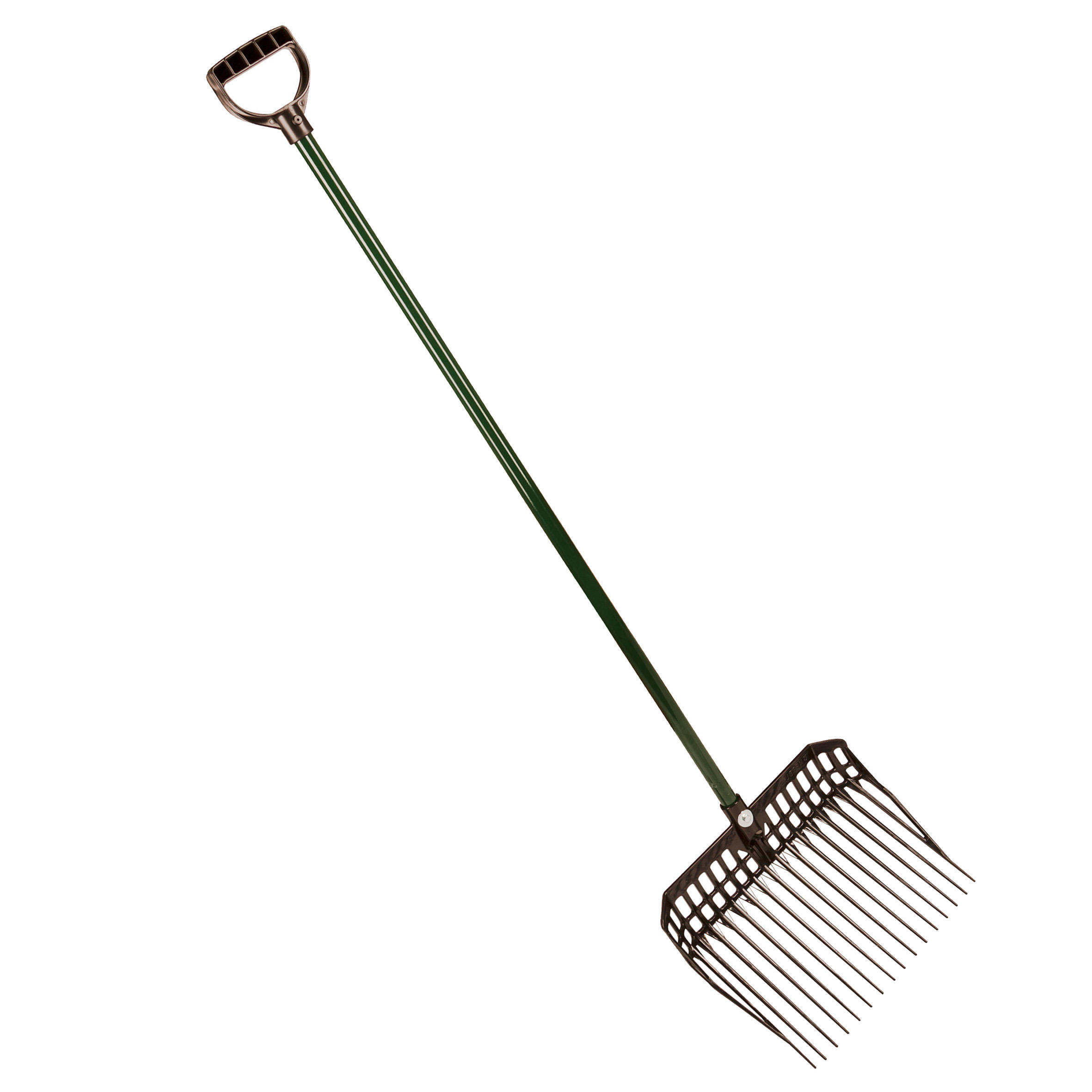 Kerbl Bollengabel mit Stiel Reiten schwarz