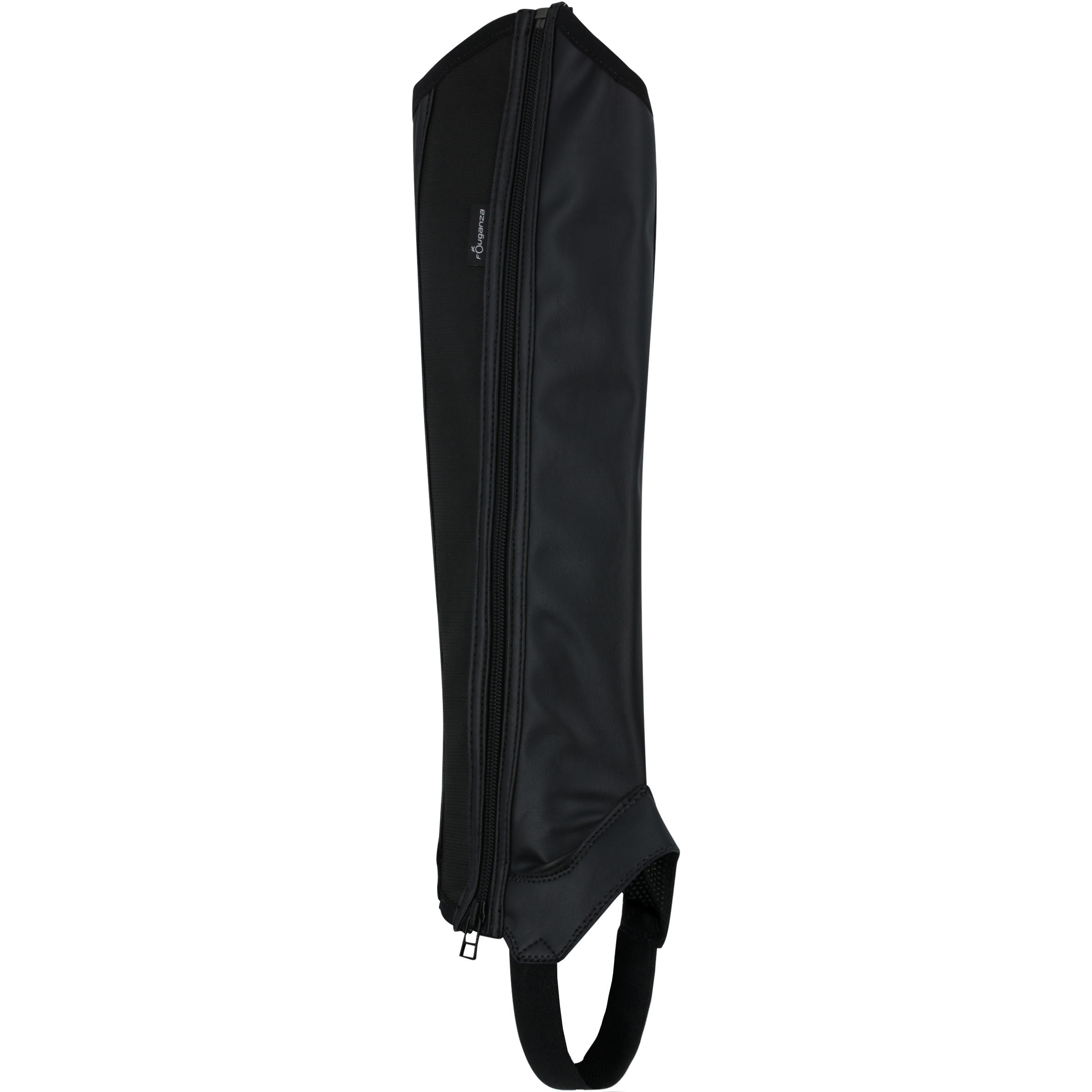 Fouganza Chaps Classic Synthetik Erwachsene schwarz