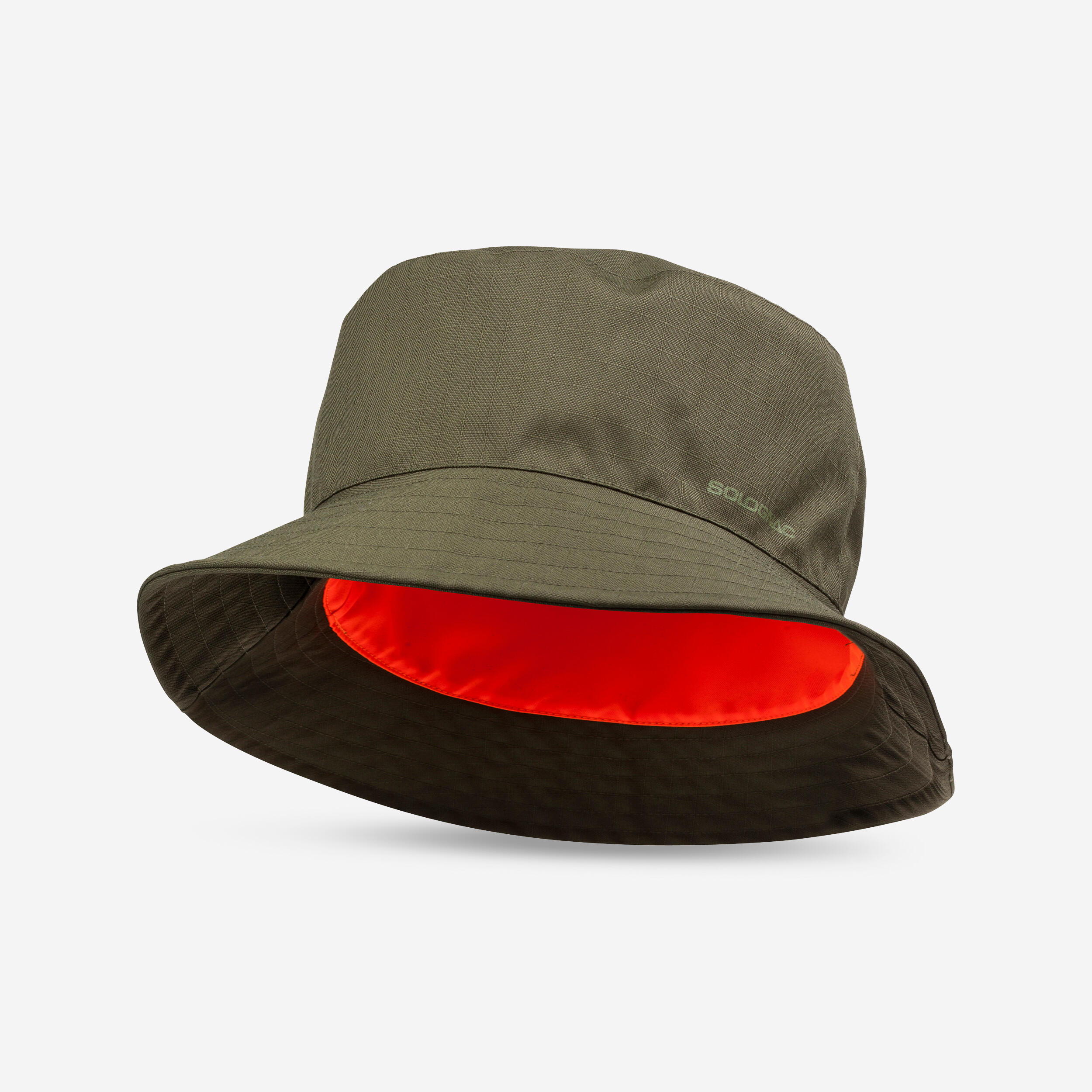 Solognac Jagdhut wasserdicht orange/grün