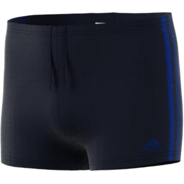 ADIDAS Kinder 3-Streifen Boxer-Badehose
