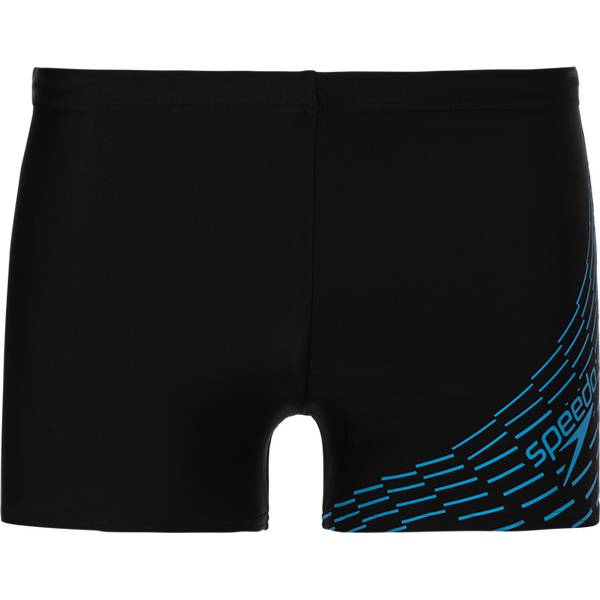 SPEEDO Badehose MEDLEY LOGO ASHT AM BLACK/BLUE