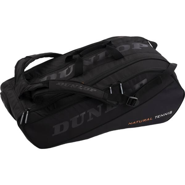DUNLOP Tennistasche NT 12 RACKET SCHWARZ