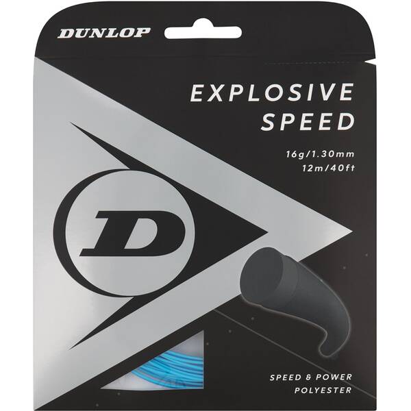 DUNLOP Tennissaite EXPLOSIVE SPEED 12m SET BLAU 1.30mm
