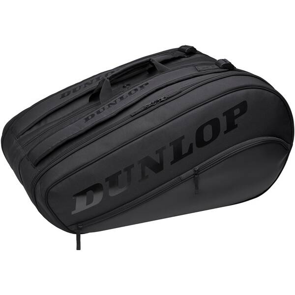 DUNLOP Tennistasche TEAM 12 RACKET BAG SCHWARZ