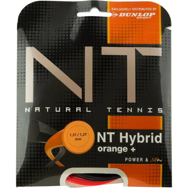 DUNLOP Tennissaite NT HYBRID ORANGE 1.31/1.27mm