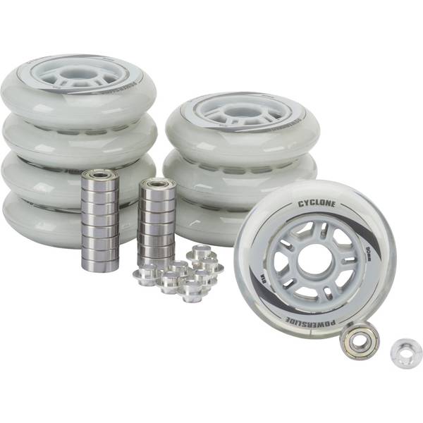 POWERSLIDE ROLLENSET CYCLONE, KUGELLAGER, SPACER