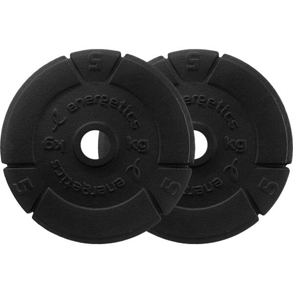 ENERGETICS Hantelscheiben 0,5kg - 5kg