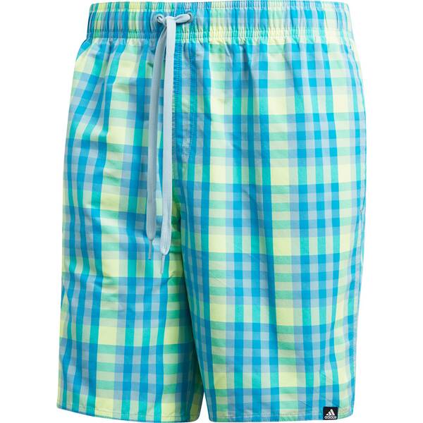 ADIDAS Herren Karierte Schwimmshorts