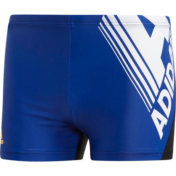 ADIDAS Herren Logo Fitness Boxer-Badehose