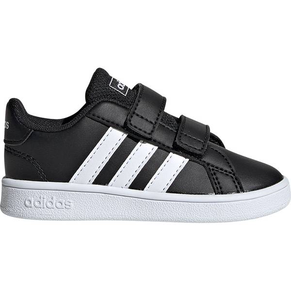 Adidas Turnschuhe Grand Court schwarz