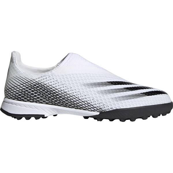 adidas Kinder X Ghosted.3 Laceless TF Fußballschuh