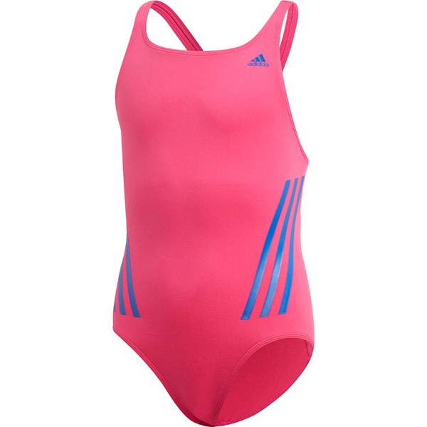 adidas Mädchen Pro V 3-Streifen Badeanzug