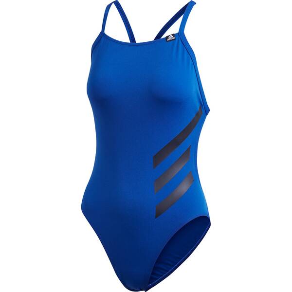 adidas Damen Pro Big 3-Streifen Badeanzug