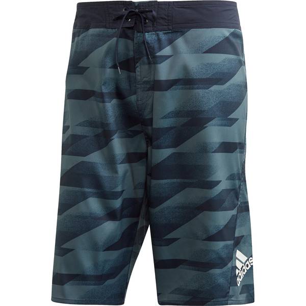 adidas Herren Knee Length Graphic Boardshorts