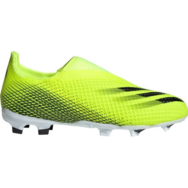 adidas Kinder X Ghosted.3 Laceless FG Fußballschuh