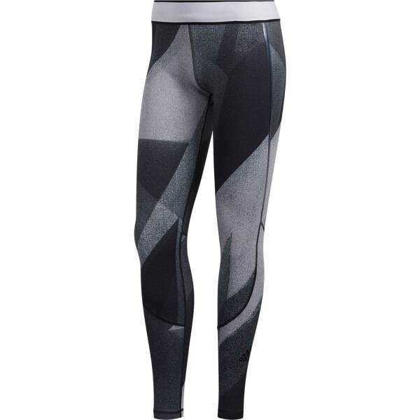 ADIDAS Damen Tights Alphaskin Graphic
