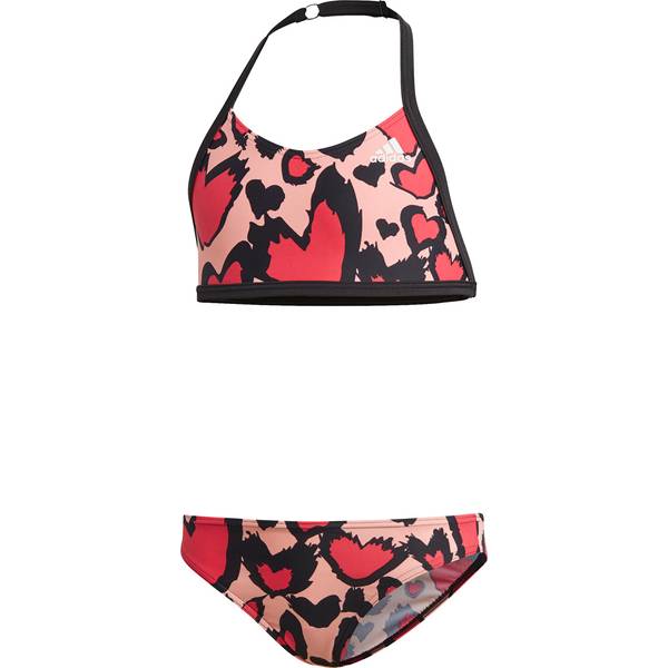 adidas Kinder Girls Heart Graphic Bikini