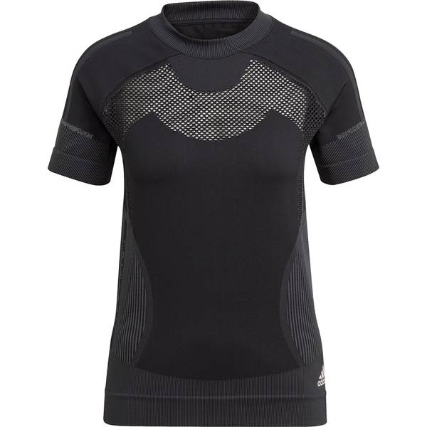 ADIDAS Damen Laufshirt Primeknit Kurzarm