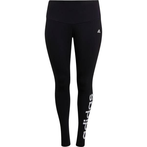 adidas Damen Essentials High-Waisted Logo Leggings – Große Größen