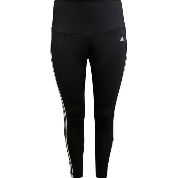 adidas Damen Designed To Move High-Rise 3-Streifen Sport 7/8-Tight – Große Größen