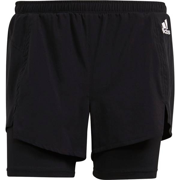 adidas Damen Primeblue Designed To Move 2-in-1 Sport Shorts