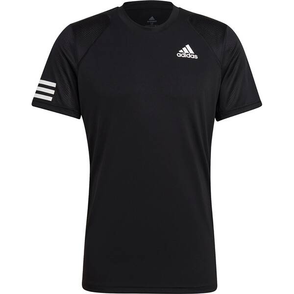 ADIDAS Herren Tennis Shirt Club 3 Stripes Kurzarm