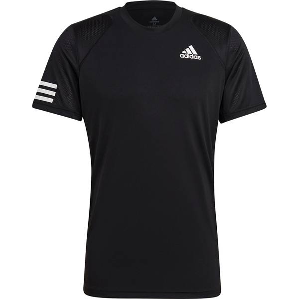 ADIDAS Herren Tennis Shirt Club 3 Stripes Kurzarm