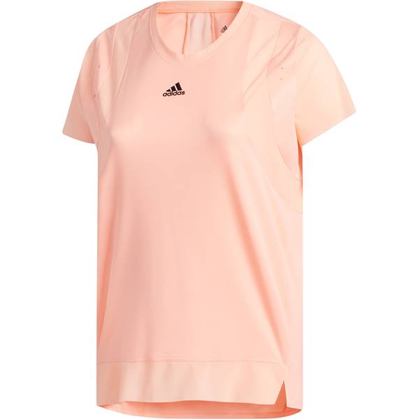 ADIDAS Damen Fitness T-Shirt Heat.Rdy - Plus Size