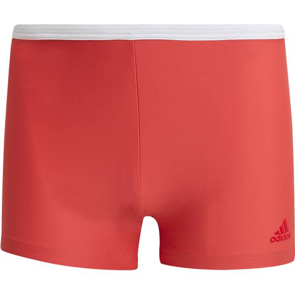 ADIDAS Badehose FIT WHITE 3S BX