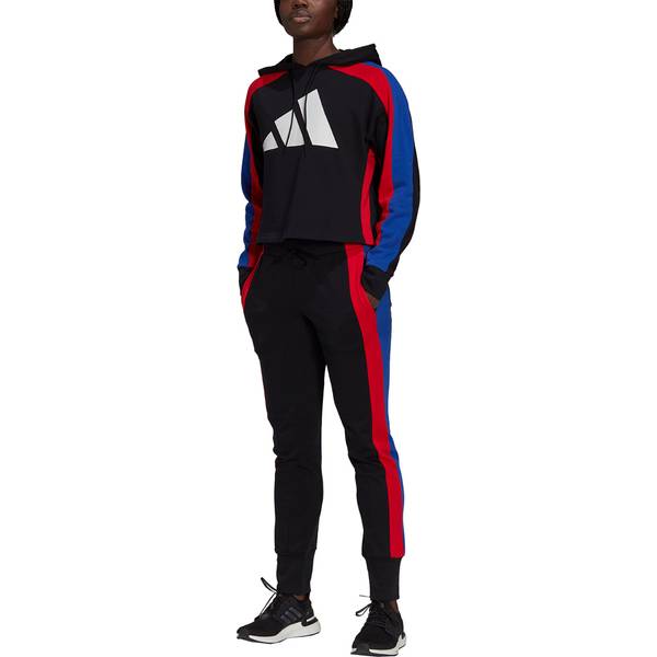 adidas Damen Sportswear Badge of Sport Logo Trainingsanzug