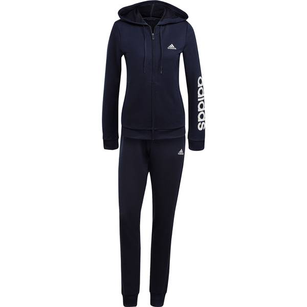 adidas Damen Essentials Logo French Terry Trainingsanzug
