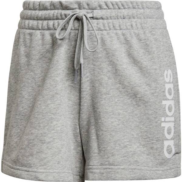 Adidas Shorts Adidas Linear Damen grau