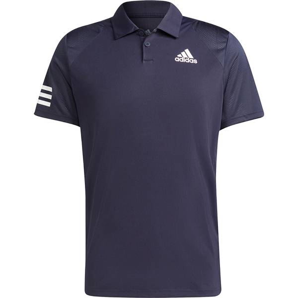 adidas Herren Tennis Club 3-Streifen Poloshirt