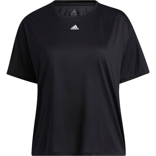 adidas Damen Training 3-Stripes AEROREADY T-Shirt – Große Größen