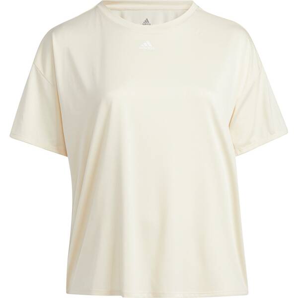 adidas Damen Training 3-Stripes AEROREADY T-Shirt – Große Größen