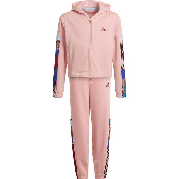 adidas Kinder Wildshape Print Cotton Trainingsanzug