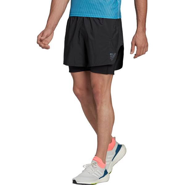 adidas Herren Adizero Two-in-One Shorts