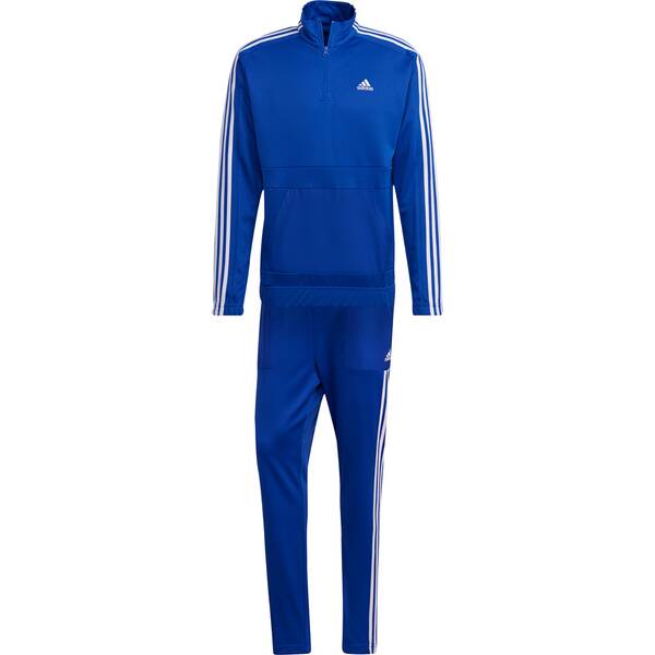 adidas Herren AEROREADY Tricot Quarter-Zip Trainingsanzug