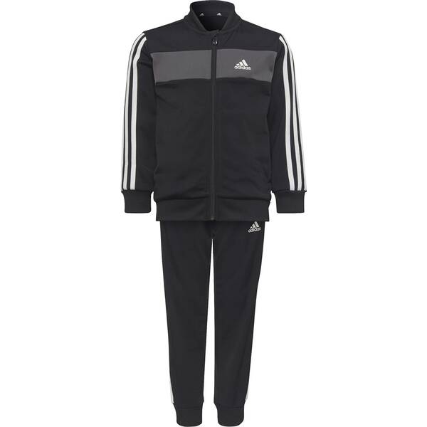 adidas Kinder Essentials 3-Streifen Shiny Trainingsanzug