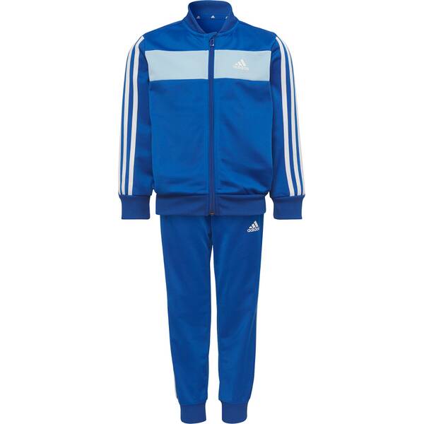 adidas Kinder Essentials 3-Streifen Shiny Trainingsanzug