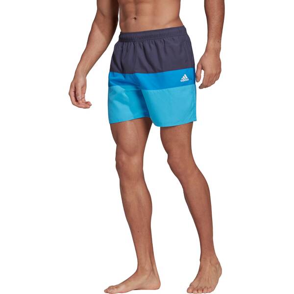 adidas Herren Short-Length Colorblock Badeshorts